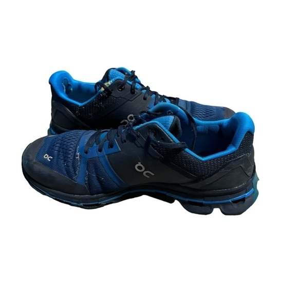 On Cloudace Running Shoes Men’s Navy Blue Running Shoes Size 9.5 Damaged See Pic - Picture 1 of 13